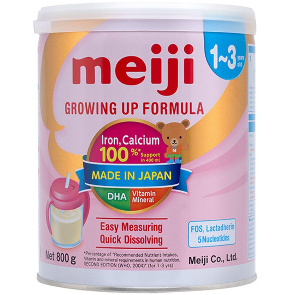 Sữa bột Meiji Growing Up Formula 800g (1 - 3 tuổi)