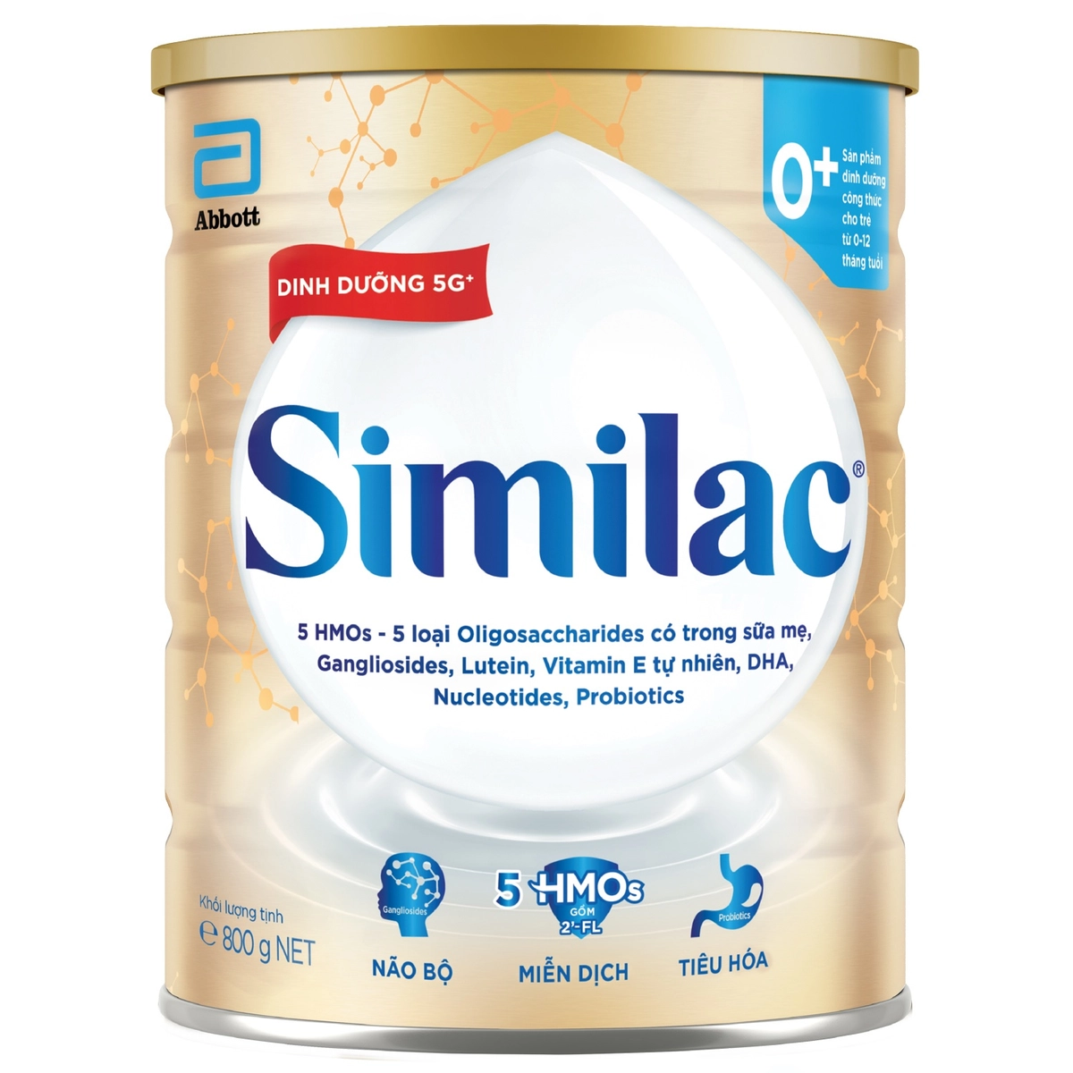 Sữa Similac 5G 0+ 800g