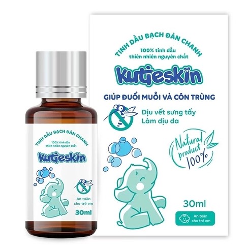 Tinh dầu bạch đàn chanh chống muỗi Kutieskin 30ml
