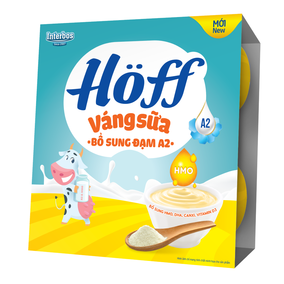 Váng sữa Hoff bổ sung đạm A2