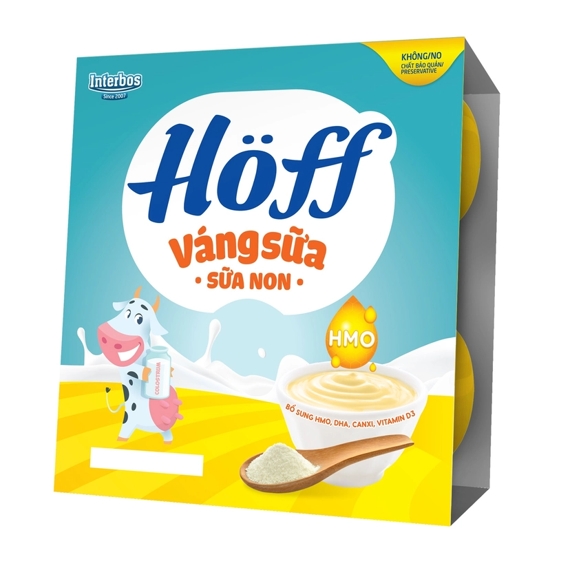 Váng sữa Hoff vị sữa non 4x55g