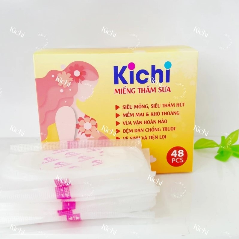 Miếng Lót Thấm Sữa Kichi 48 Miếng Siêu Thấm Hút